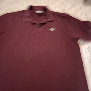 Lacoste Deep Burgundy Polo Shirt